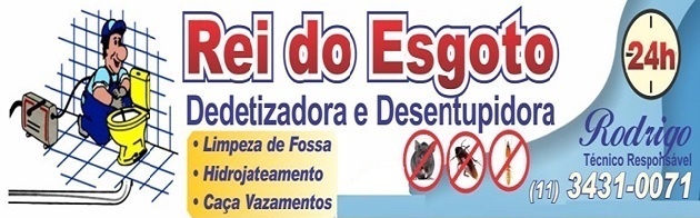 Desentupidora Freguesia do Ó Rei do Esgoto Desentupidora